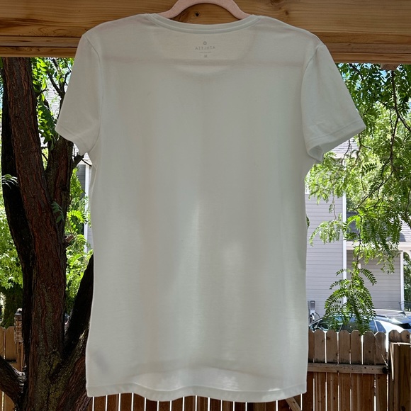 Athleta NWOT Mint Green Medium Short Sleeve Tee Shirt Workout Running Medium - Picture 4 of 16
